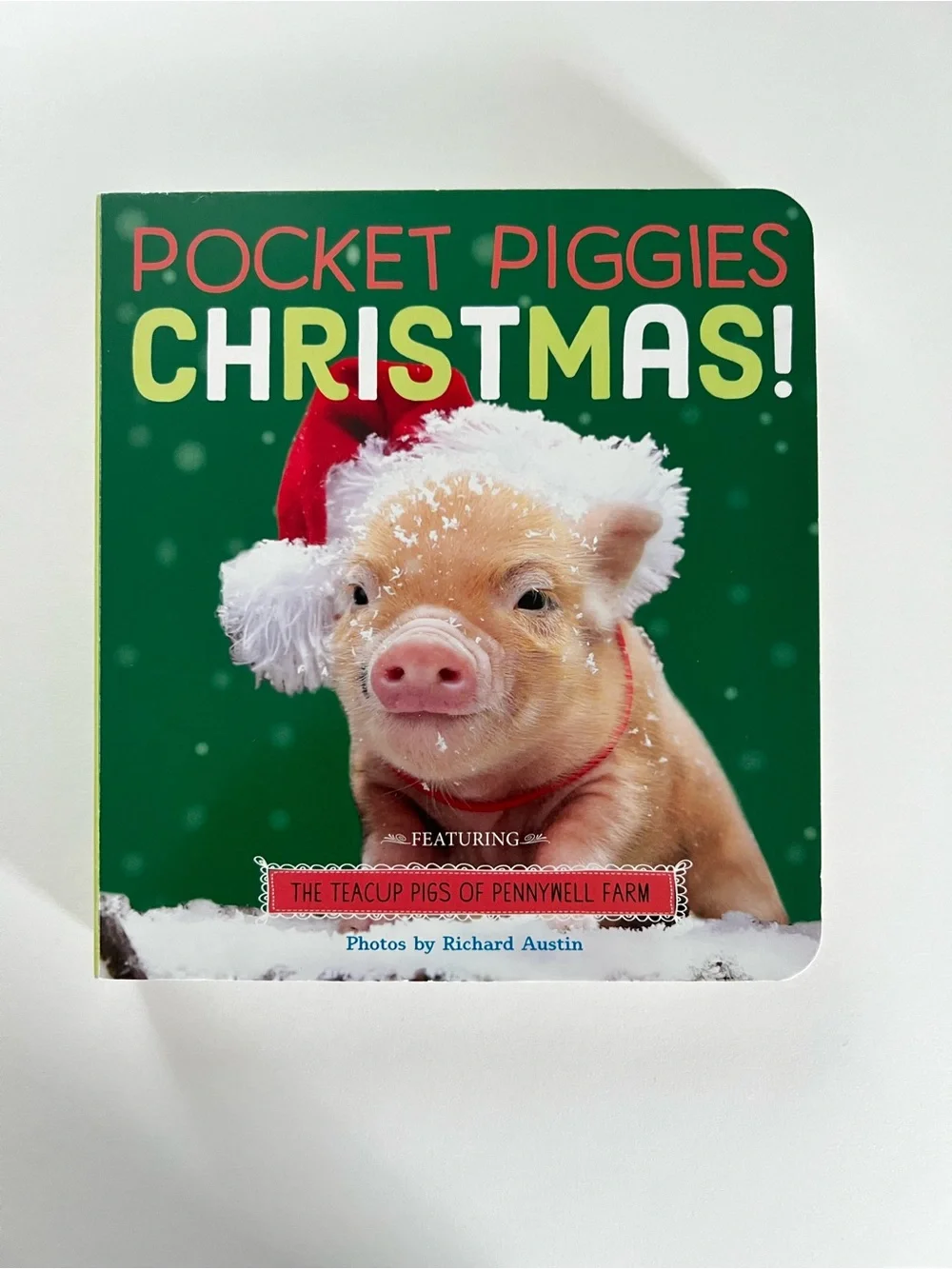 Pocket Piggies: Christmas! Board Book by Richard Austin